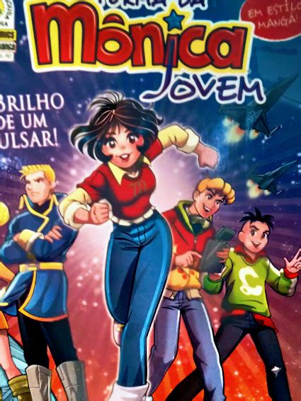 Turma da Mônica Jovem Mangá Volume 6 o Brilho de um Pulsar Canal