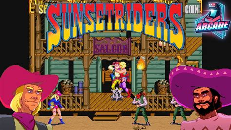 Sunset Riders Arcade Full Game Longplayplaythrough Youtube