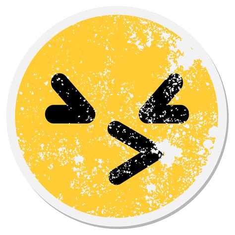 frustrated angry bird face circle 43493104 PNG