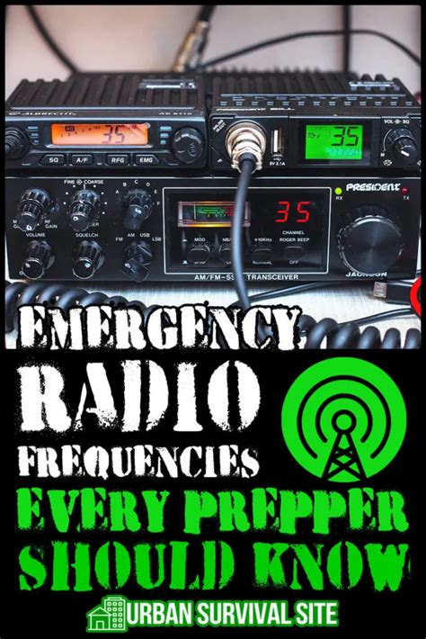 Emergency Radio Frequencies Every Prepper Should Know Artofit