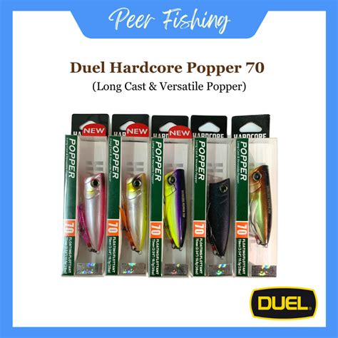Duel Hardcore Popper 70F Floating Lure 70mm 10 5g Shopee Malaysia