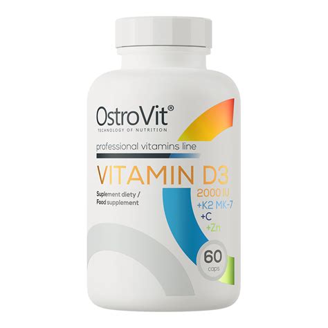 Ostrovit Vitamin D Iu K Mk C Zinc Capsules Nutrigo