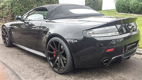 Aston Martin Vantage With Corspeed Deville Rims 9x20 And 10 5x20 In