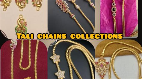 Latest Gold Tali Chain With Side Lockets Designsweight And Price