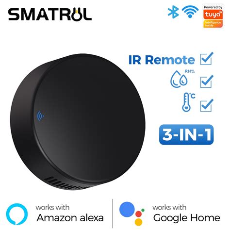 Smatrul Tuya Smart Wifi Ir Remote Control Universal Temperature