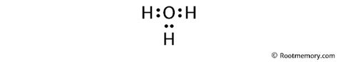 Lewis structure of H3O+ - Root Memory