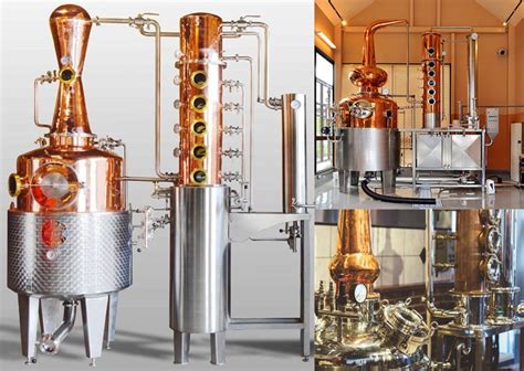 L L Small Distiller Electric Heating Copper Alcohol Distillation