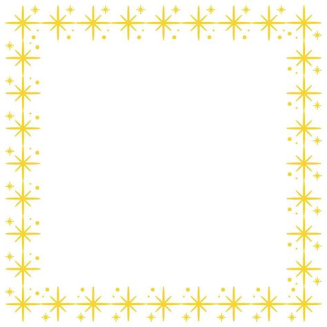 Vector yellow stars border background 36250830 Vector Art at Vecteezy