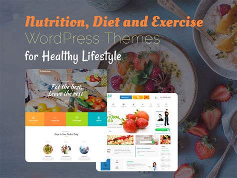 Nutrition Diet And Exercise Wordpress Themes Wp Daddy