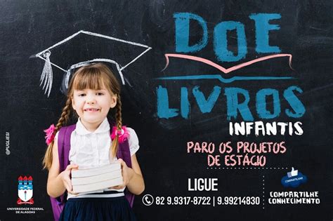 Estudantes De Pedagogia Da Ufal Lançam Campanha Para Arrecadar Livros