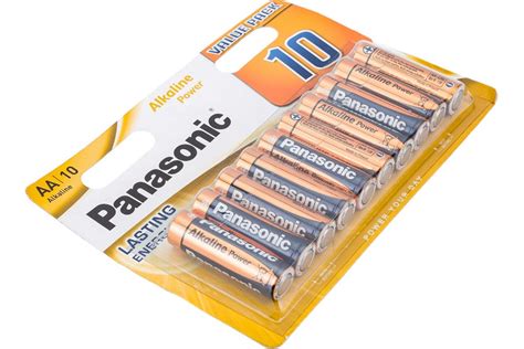 Батарейка Panasonic LR6 Alkaline Power BL10 УТ 00000254 выгодная цена