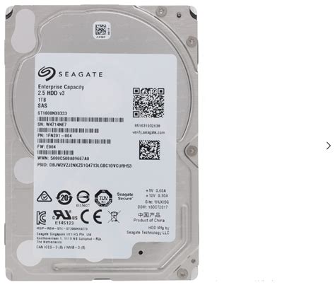Купить Жесткий диск Seagate 1 ТБ ST1000NX0333 - цена: 12140 ...