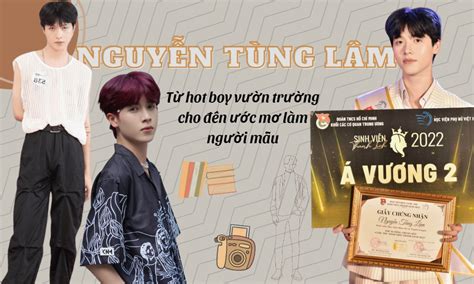 Nguyễn Tùng Lâm Chàng hot boy Học viện Báo chí với ước mơ tr