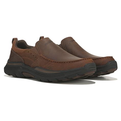 Experience Unmatched Comfort with Skechers Slip-On Leather Shoes – shoes