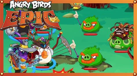 Angry Birds Epic Mythic Sanctuary Cave Gameplay Youtube