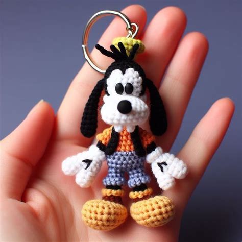 Crocht Goofy Keychain Amigurumi Crafts Ideas En 2024 Amigurumi