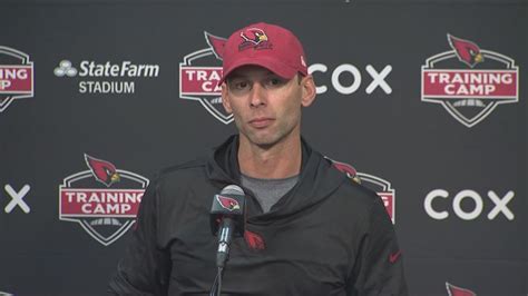 Cardinals head coach speaks as 2023 training camp begins | 12news.com