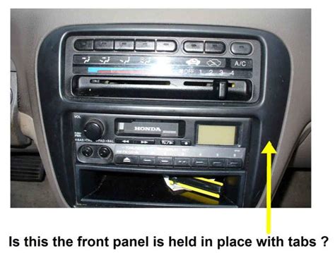 How To Remove Stereo From Honda Odyssey