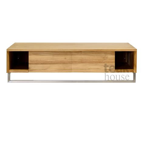 Тумба подвесная HAKO 120 из материала массив тика, металл купить в Teak ...