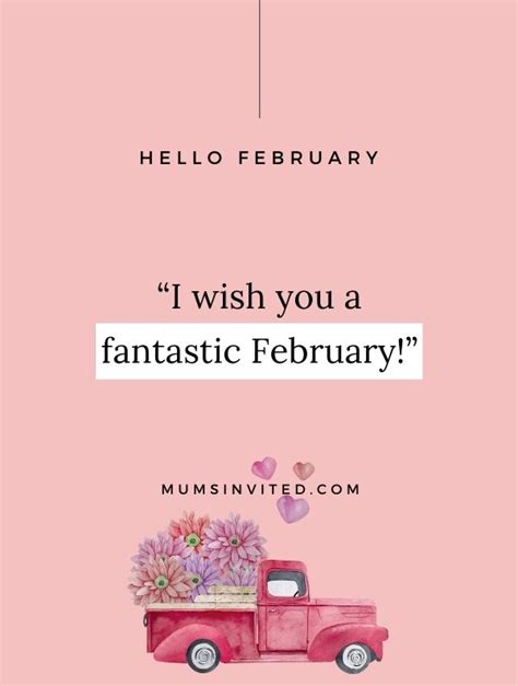 65 Hello February Quotes To Celebrate The Month Of Love - Mums Invited