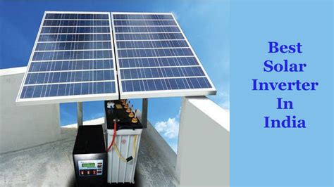 6 Best Solar Inverter In India 2023 Discoverthebest