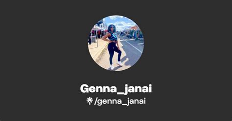 Genna Janai Instagram Tiktok Linktree