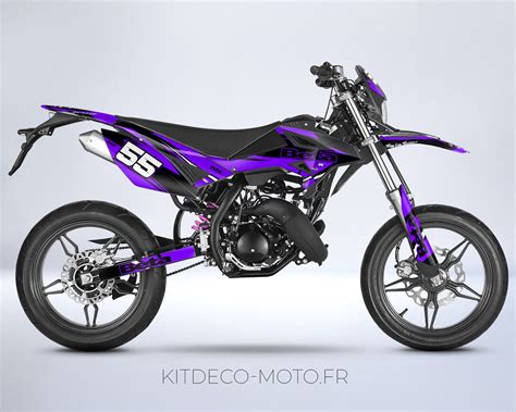 Kit déco Beta 50 Craft Violet 2011 2020 Boutique Kit Déco Moto