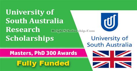 University Of South Australia Research Scholarships Fully Funded