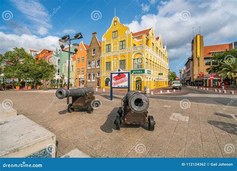 Punda Town Centre Curacao Views Editorial Photography - Image of willemstad, ocean: 112124362