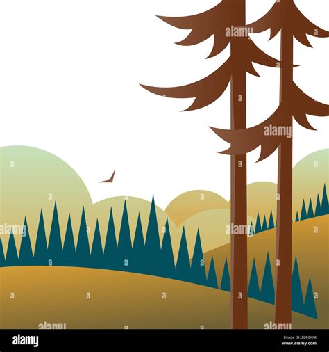 Thick Forests Stock Vector Images Alamy