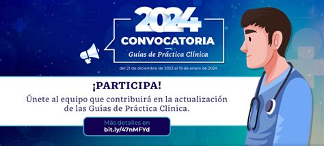 Convocatoria 2024 para actualizar 148 Guías de Práctica Clínica