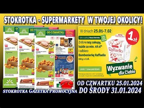 STOKROTKA Nowa Gazetka Od 25 01 2024 Najnowsze Promocje Tygodnia W