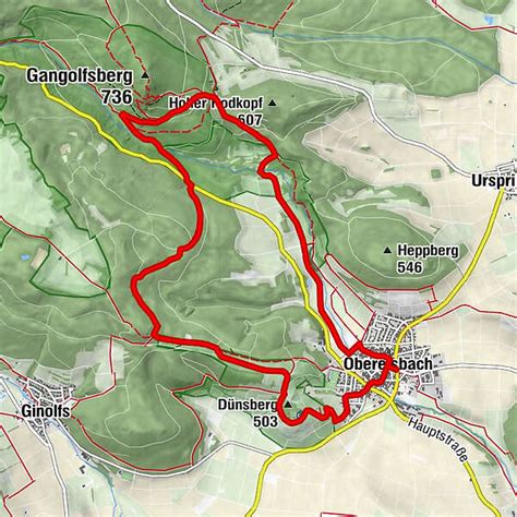 Rh N Rundweg Oberelsbach Rh N Bergfex Wanderung Tour Bayern