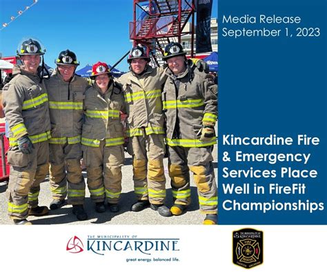 Kincardine Fire Place Well In Recent Firefit Championships In Port Elgin Shoreline Classics Fm