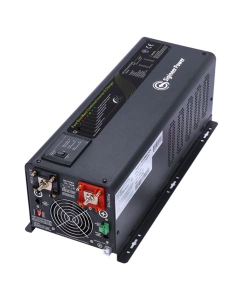 3000 Watt Inverter Charger 48 Volt To 120v 240v Split Phase Pure Sine Wave Sigineer Power