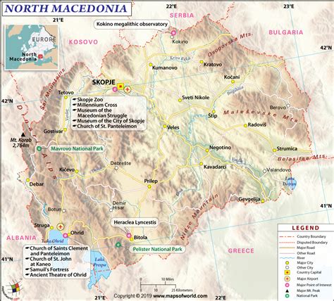 Macedonia Map Map Of Macedonia Collection Of Macedonia Maps