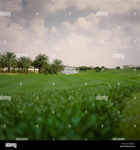 Montgomery Golf Course. Dubai, UAE Stock Photo - Alamy