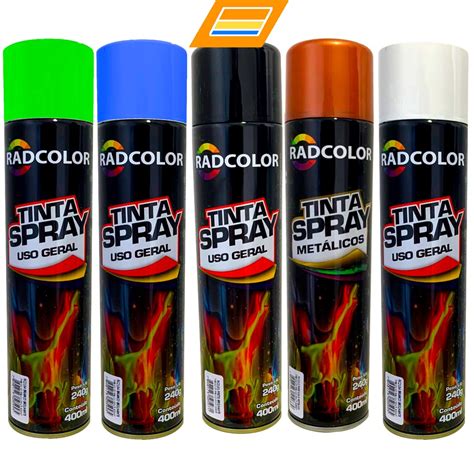 Tinta Em Spray Uso Geral Ml Radcolor Diversas Cores Shopee Brasil