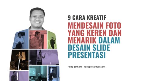 Cara Kreatif Mendesain Foto Dalam Slide Presentasi Powerpoint Rona