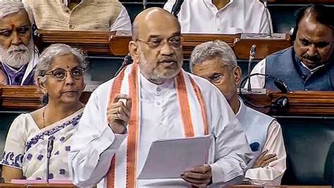 Amit Shah Announces Overhaul Of Criminal Laws Repeals Sedition Check