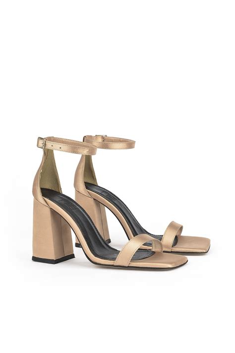 Kadın Topuklu Sandalet Nude Fiyatları Flo