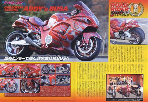 Custom Suzuki Hayabusa Featured In Road Rider Magazine Brocks Performance