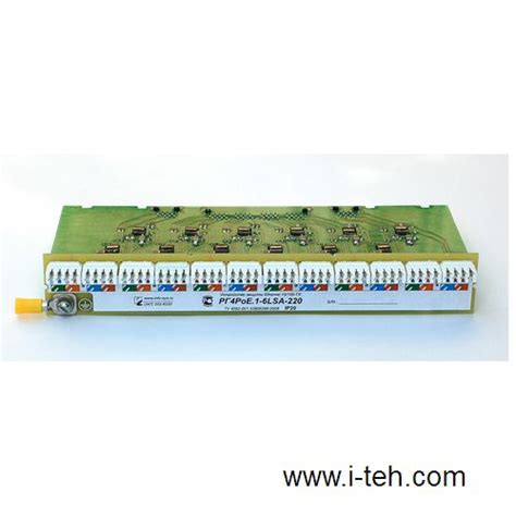 Купить Info-Sys РГ4GPoE-6LSA Грозозащита Ethernet POE за 5 297 р. в ...