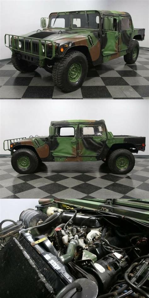 Great Shape 1987 Am General M998 Hmmwv Humvee Military Military