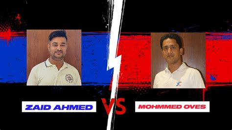 Live Carrom Final Ms Zaid Ahmed Cca Vs Mohmmed Oves Zee Youtube