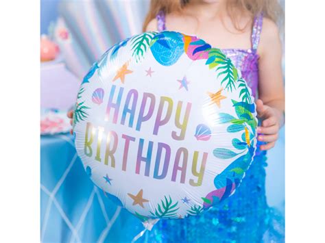 Balon Foliowy Ocean Happy Birthday 45 Cm 1 Szt Dobra Cena