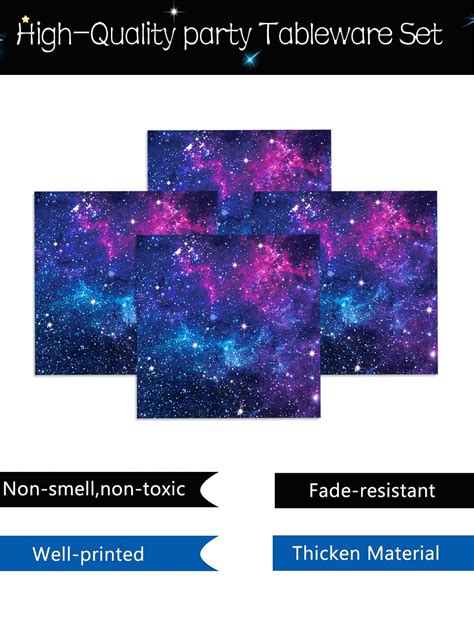 Galaxy Party Supplies Space Plates Galaxy Party Decorations Great