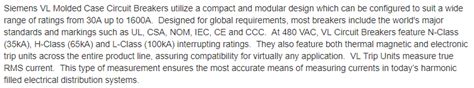 VL Circuit Breaker Information Publish Sandy Articles