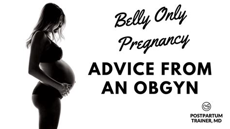 The Belly Only Pregnancy Guide [advice From An Obgyn] Postpartum