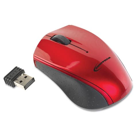 Mini Wireless Optical Mouse, 2.4 GHz Frequency/30 ft Wireless Range ...